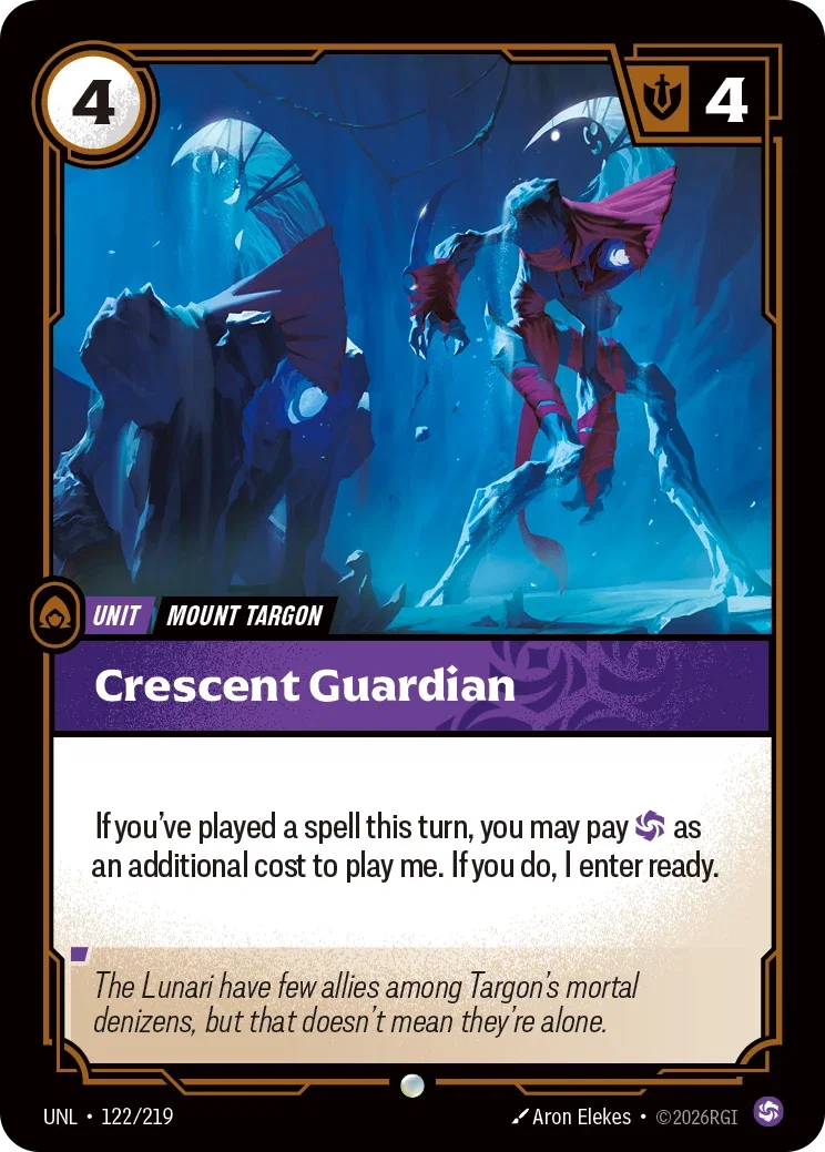 Unleashed (UNL) · Crescent Guardian · #122