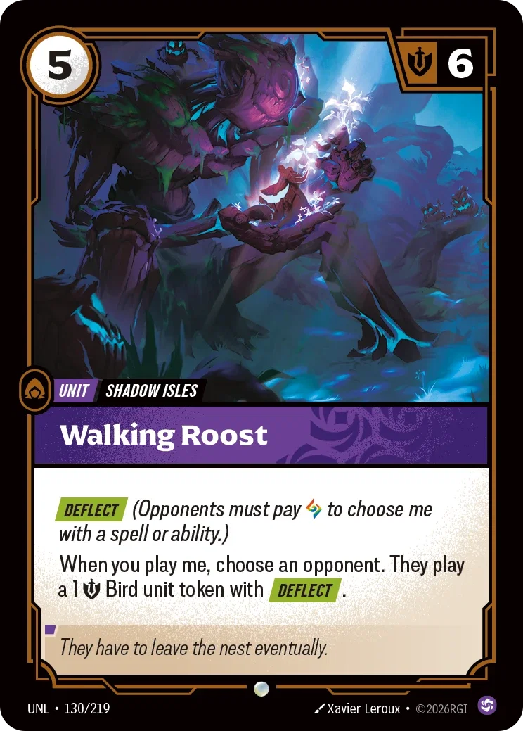 Unleashed (UNL) · Walking Roost · #130