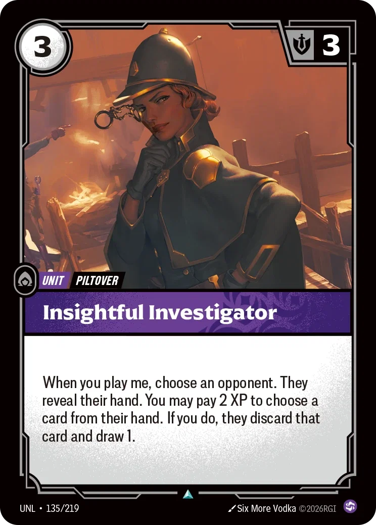 Unleashed (UNL) · Insightful Investigator · #135