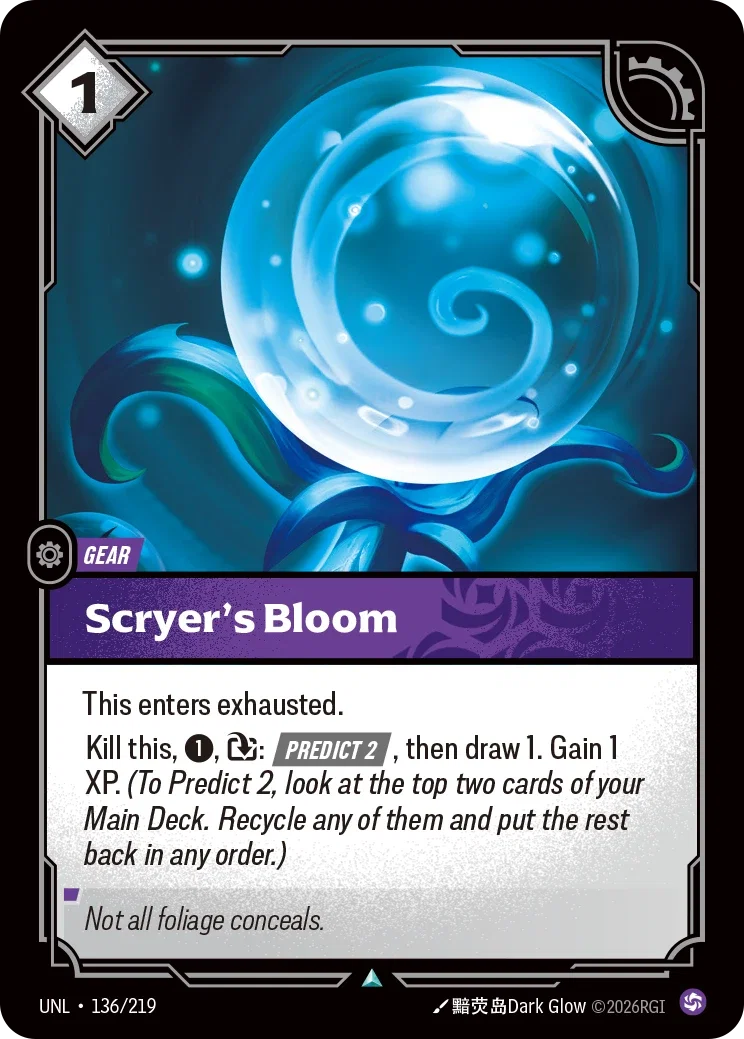 Unleashed (UNL) · Scryer's Bloom · #136