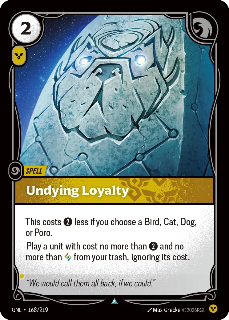 Unleashed (UNL) · Undying Loyalty · #168