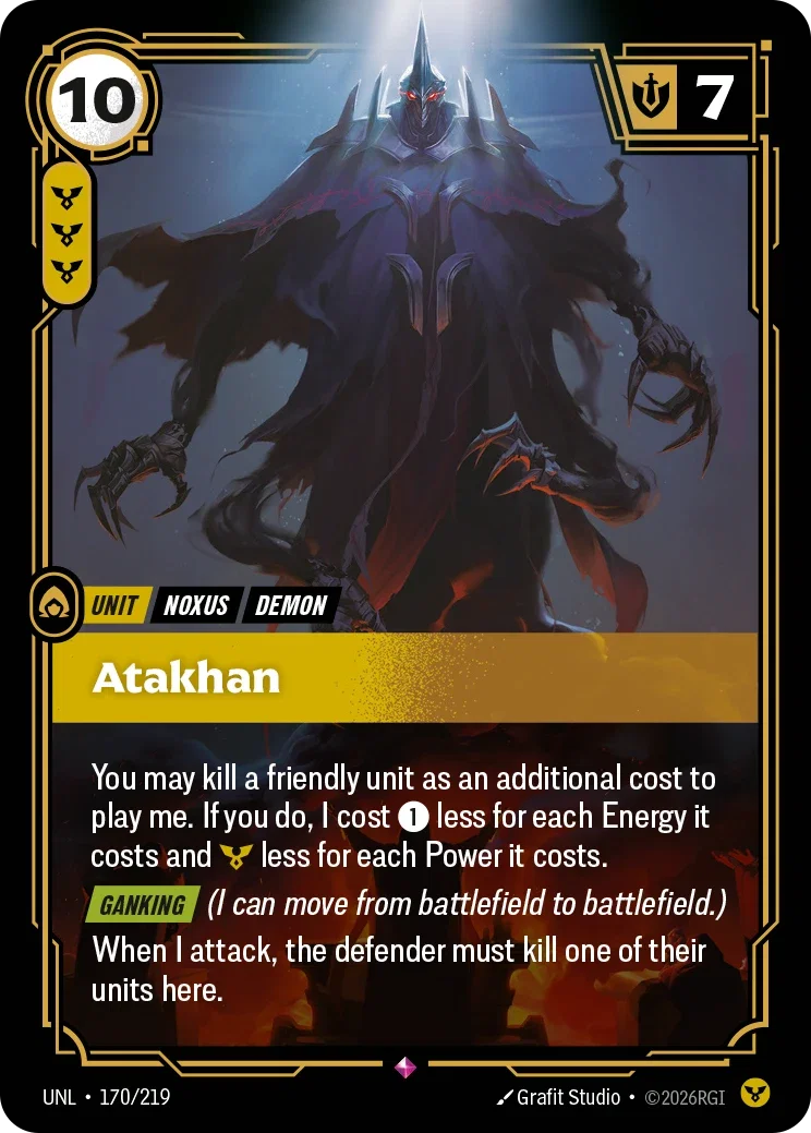 Unleashed (UNL) · Atakhan · #170