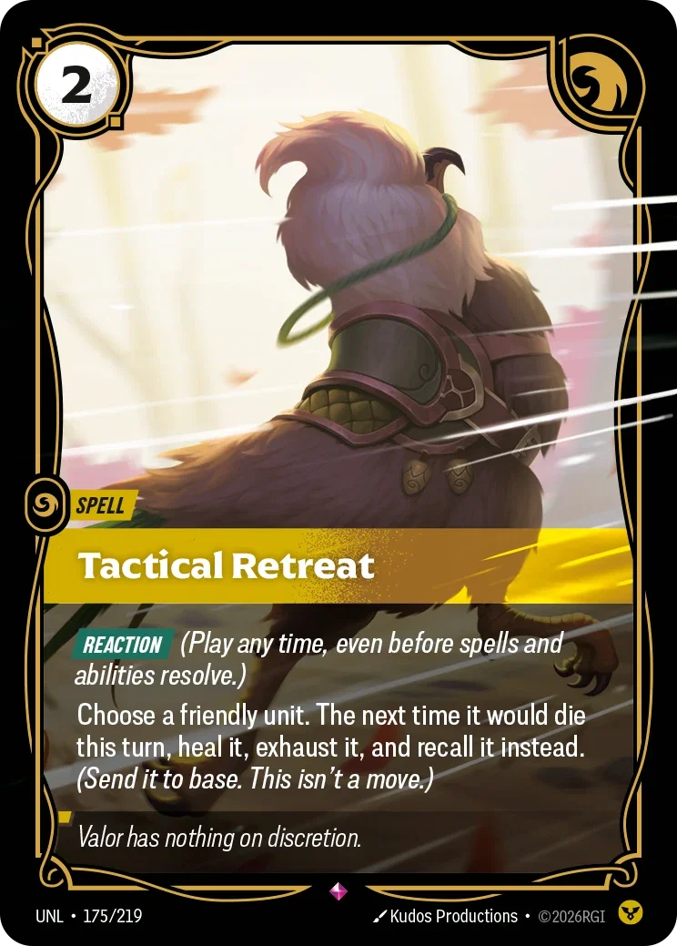 Unleashed (UNL) · Tactical Retreat · #175