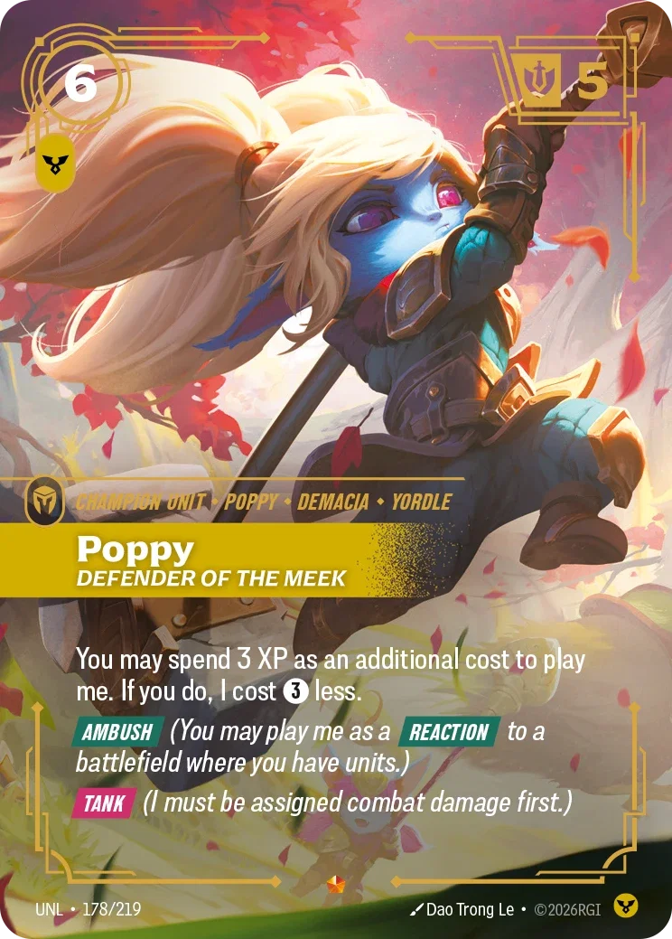 Unleashed (UNL) · Poppy, Defender of the Meek · #178