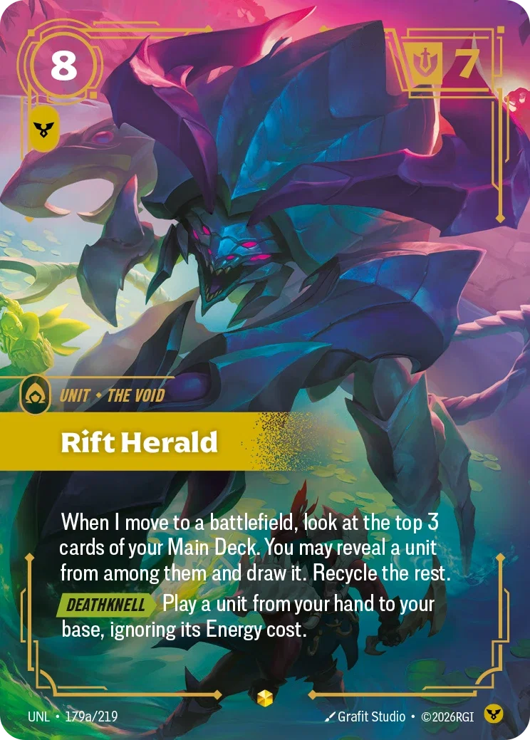 Unleashed (UNL) · Rift Herald · #179 (Alt Art)
