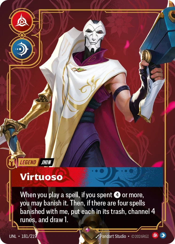 Unleashed (UNL) · Jhin, Virtuoso · #181