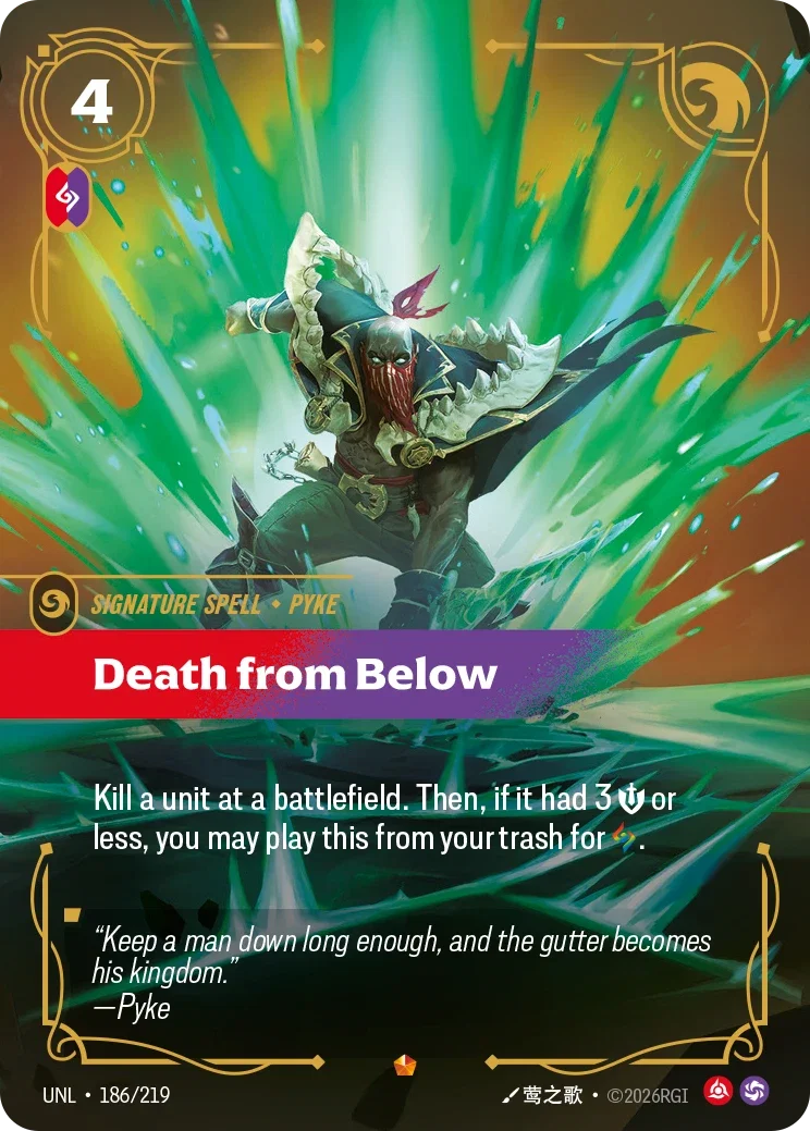 Unleashed (UNL) · Death from Below · #186