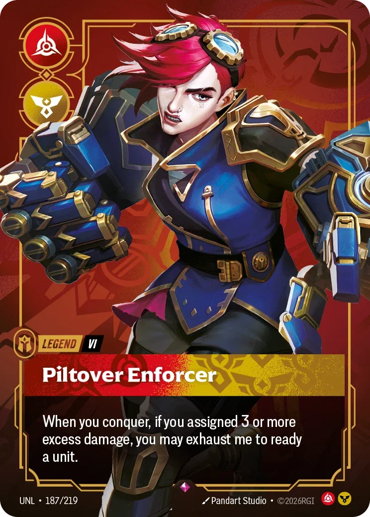 Unleashed (UNL) · Vi, Piltover Enforcer · #187
