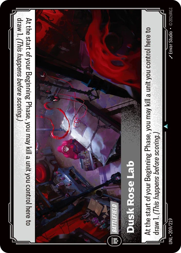 Unleashed (UNL) · Dusk Rose Lab · #209