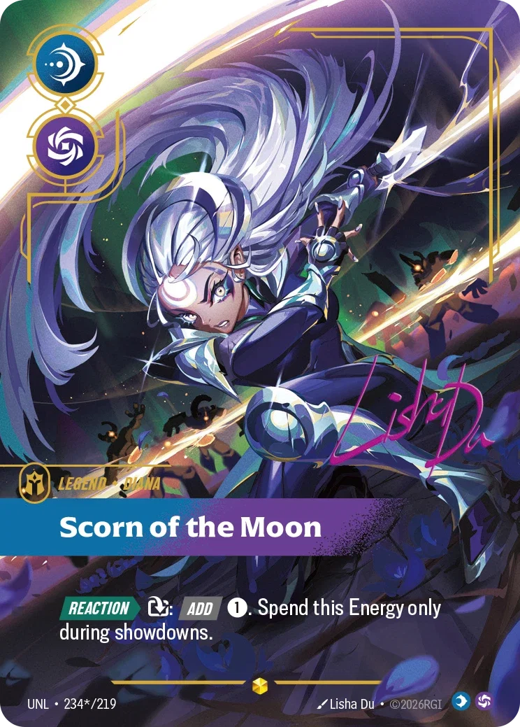 Unleashed (UNL) · Diana, Scorn of the Moon · #234 (Signed)