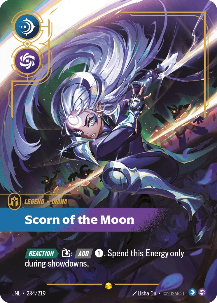 Unleashed (UNL) · Diana, Scorn of the Moon · #234 (Overnumber)