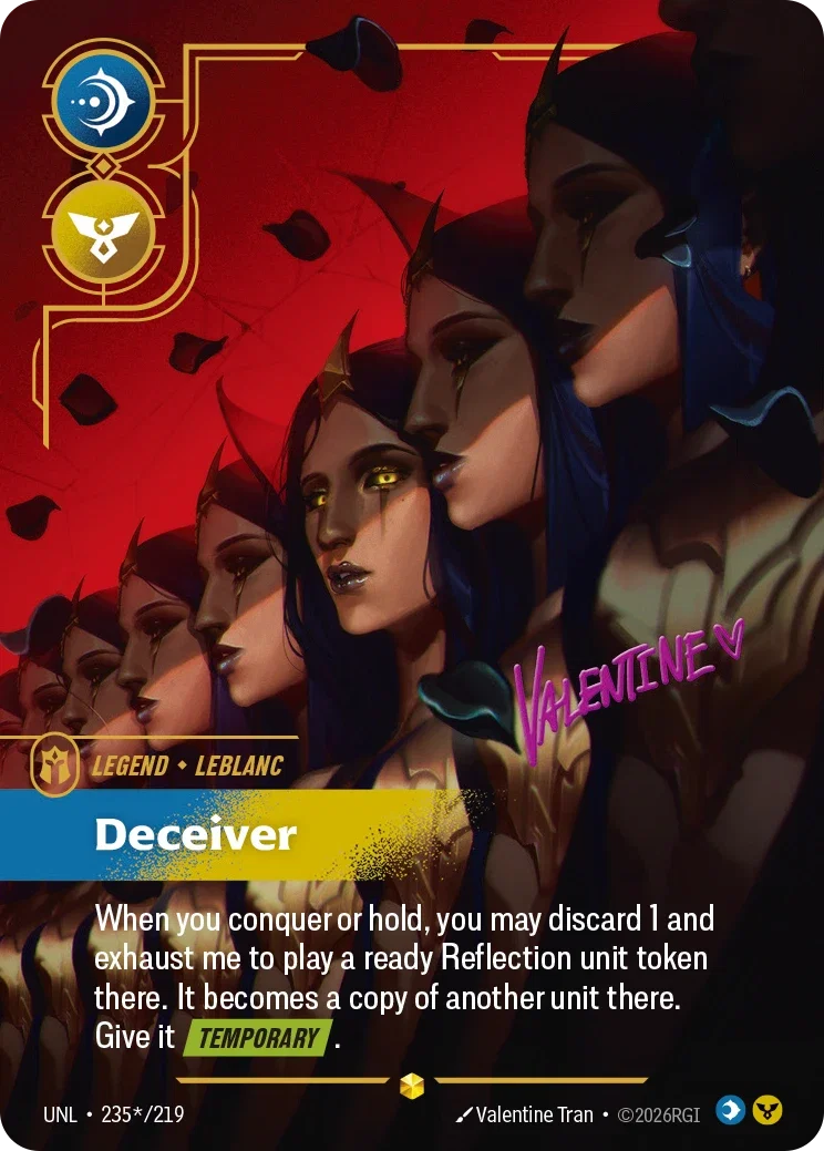 Unleashed (UNL) · LeBlanc, Deceiver · #235 (Signed)