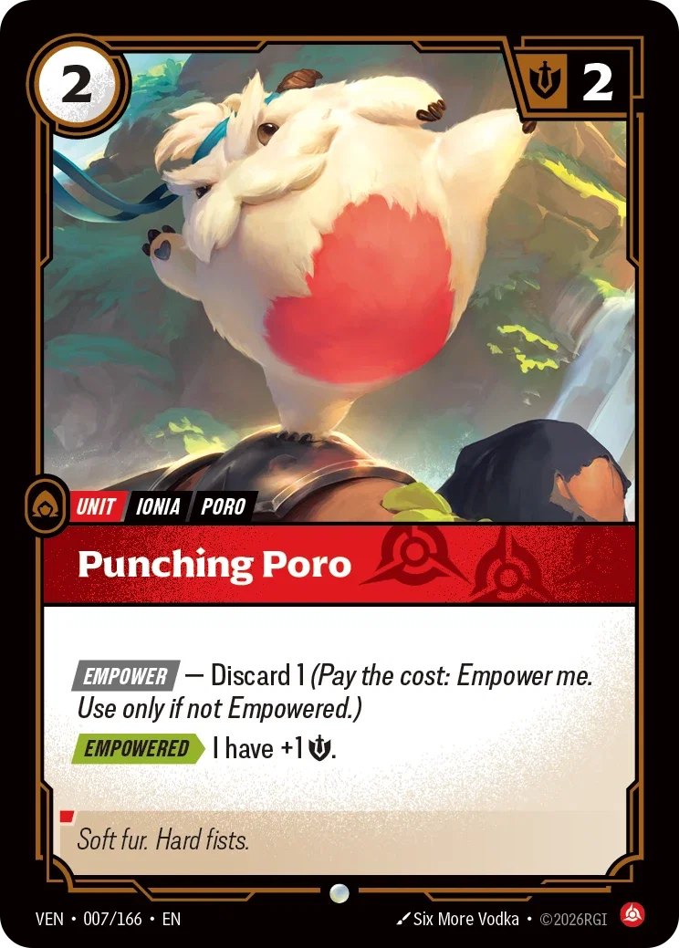 Vendetta (VEN) · Punching Poro · #7