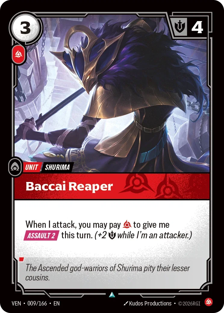 Vendetta (VEN) · Baccai Reaper · #9