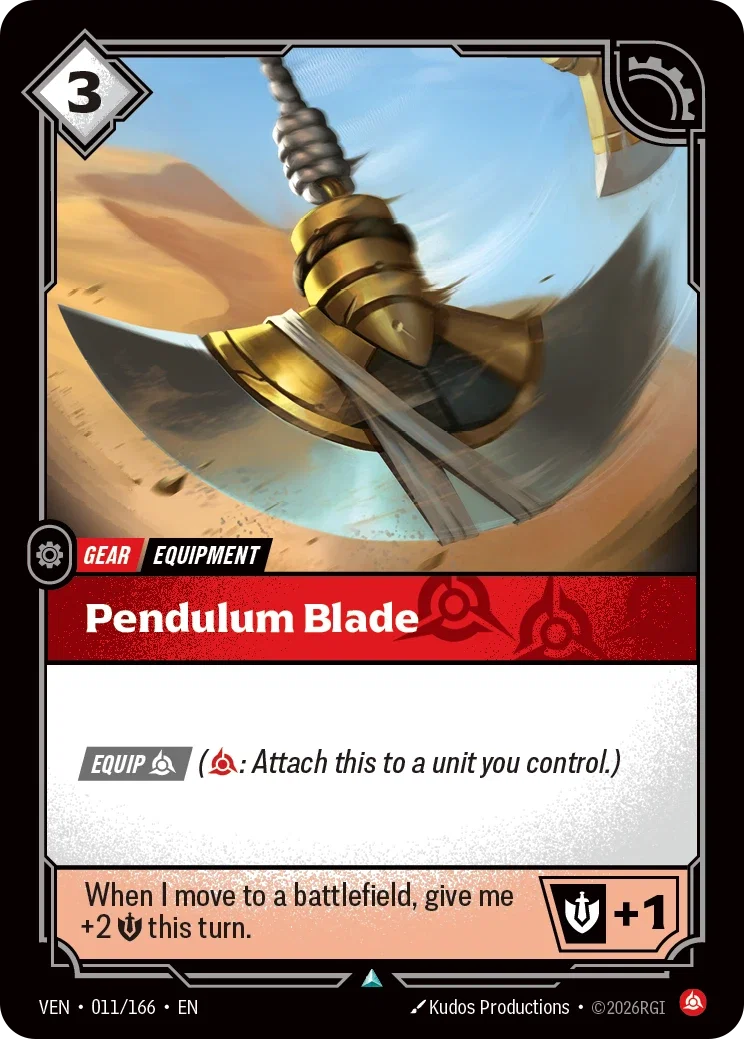 Vendetta (VEN) · Pendulum Blade · #11