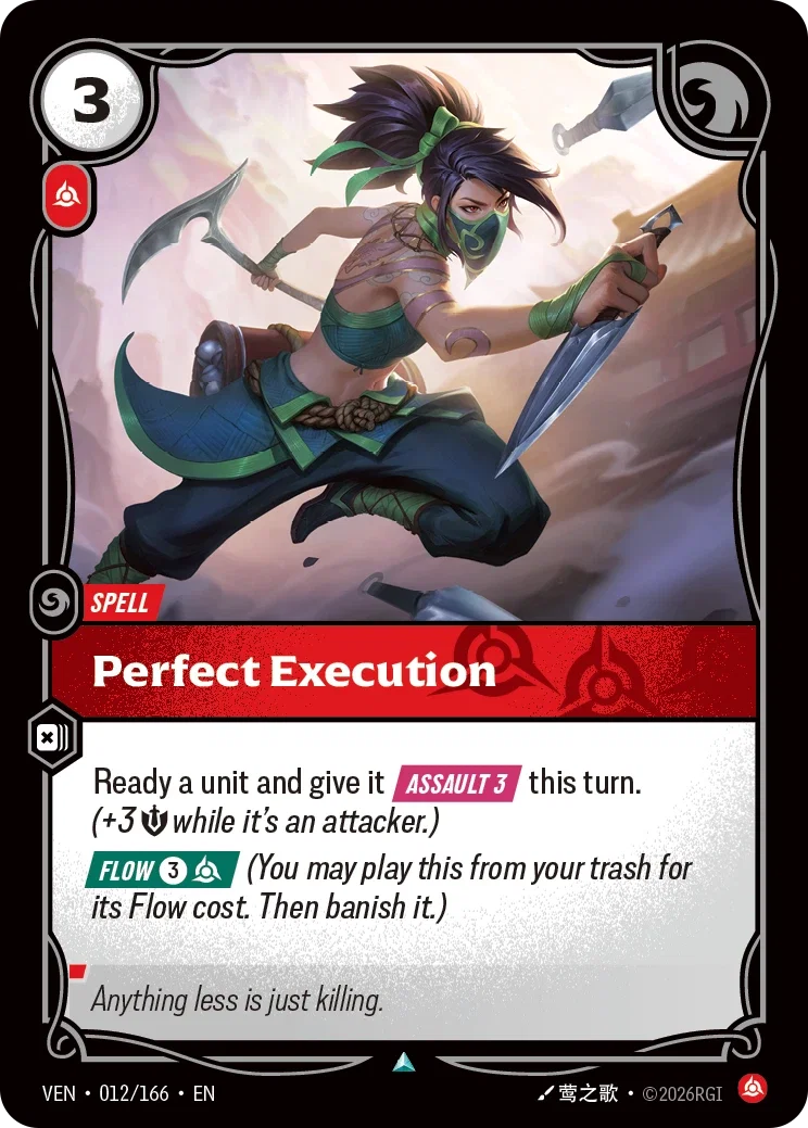 Vendetta (VEN) · Perfect Execution · #12