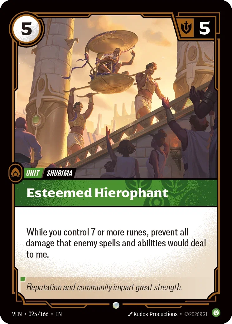 Vendetta (VEN) · Esteemed Hierophant · #25
