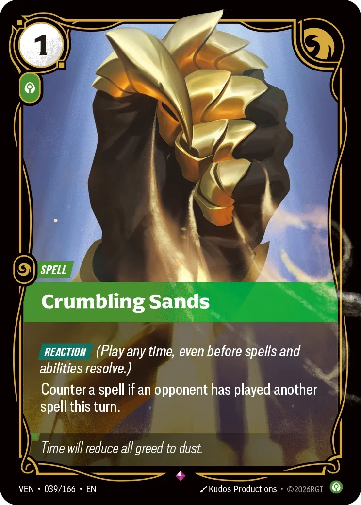 Vendetta (VEN) · Crumbling Sands · #39