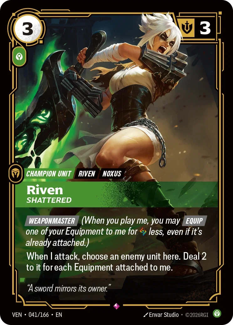 Vendetta (VEN) · Riven, Shattered · #41
