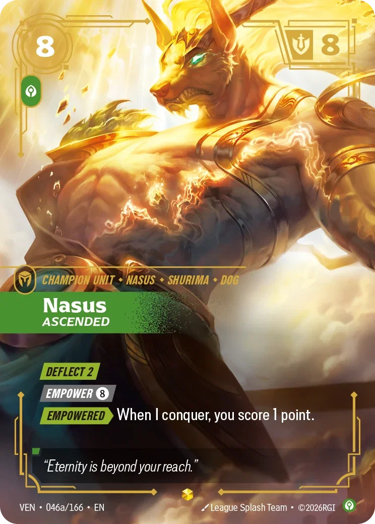 Vendetta (VEN) · Nasus, Ascended · #46 (Alt Art)