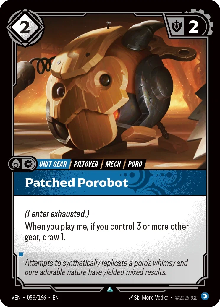 Vendetta (VEN) · Patched Porobot · #58