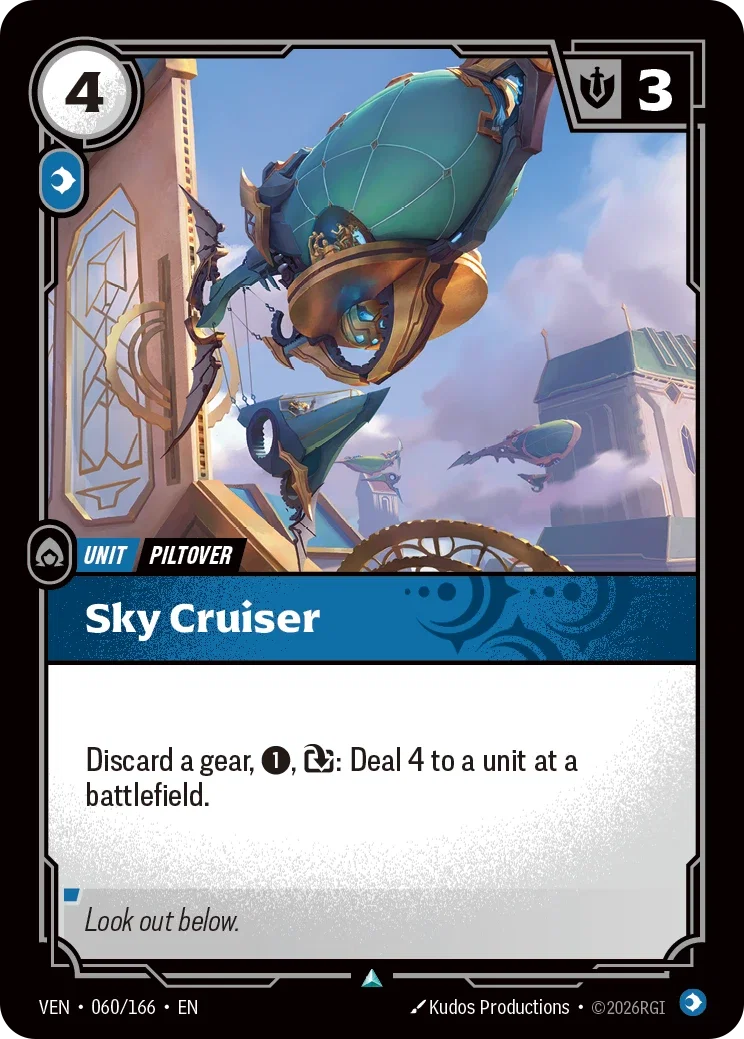 Vendetta (VEN) · Sky Cruiser · #60