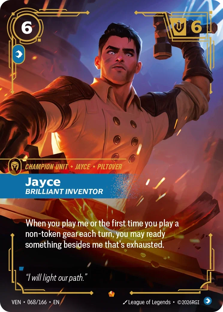 Vendetta (VEN) · Jayce, Brilliant Inventor · #68