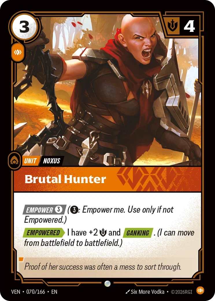 Vendetta (VEN) · Brutal Hunter · #70