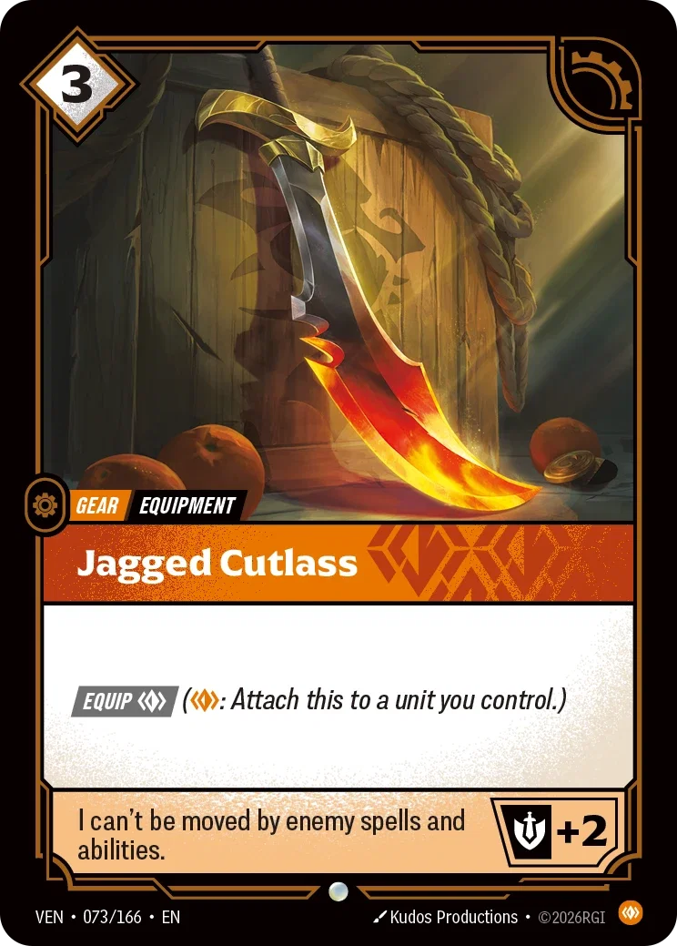 Vendetta (VEN) · Jagged Cutlass · #73