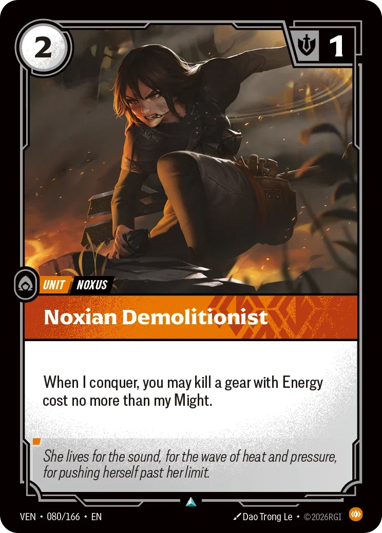 Vendetta (VEN) · Noxian Demolitionist · #80