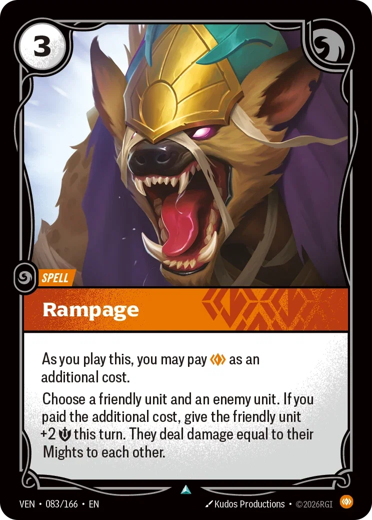 Vendetta (VEN) · Rampage · #83