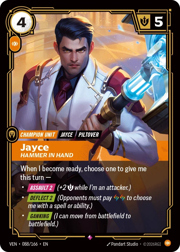 Vendetta (VEN) · Jayce, Hammer in Hand · #88