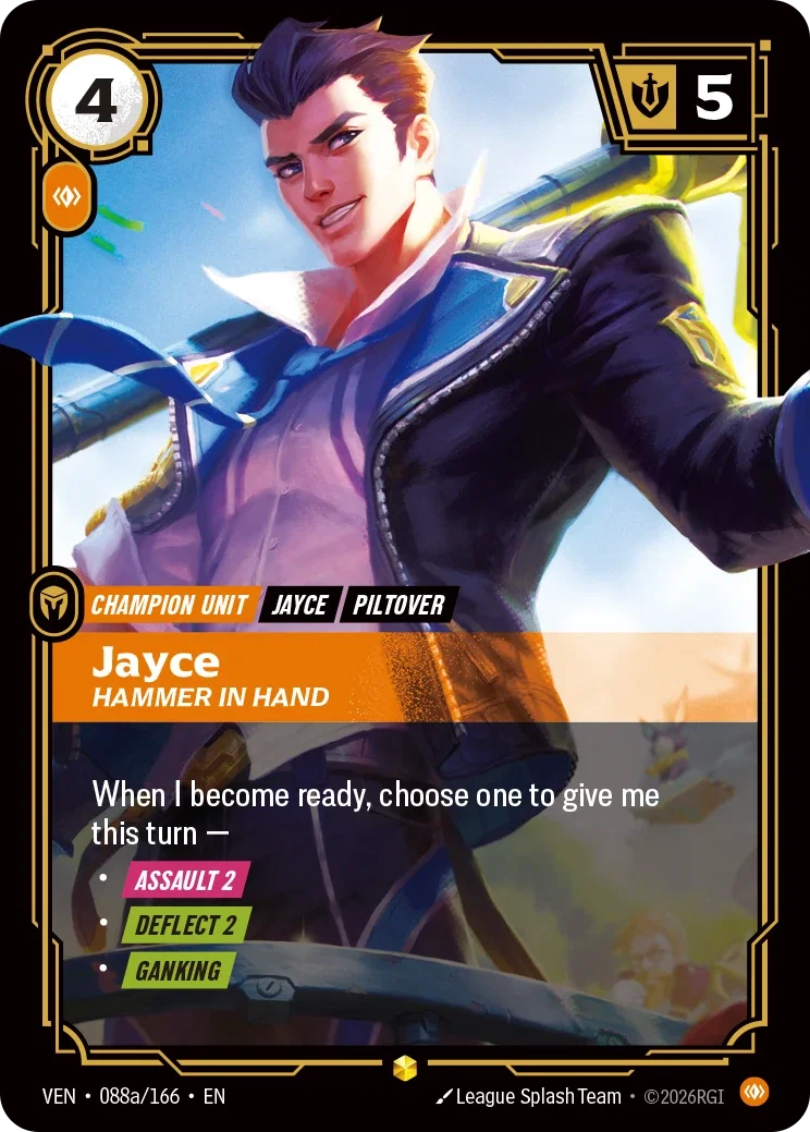 Vendetta (VEN) · Jayce, Hammer in Hand · #88 (Alt Art)