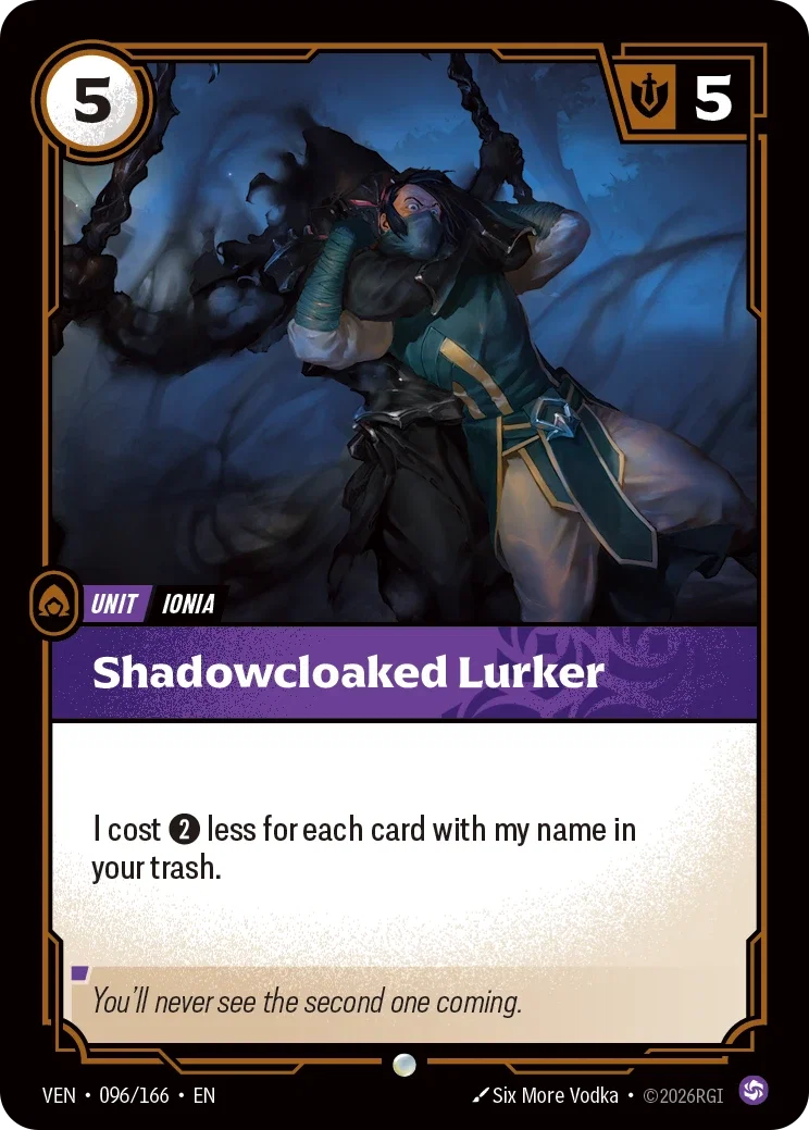 Vendetta (VEN) · Shadowcloaked Lurker · #96