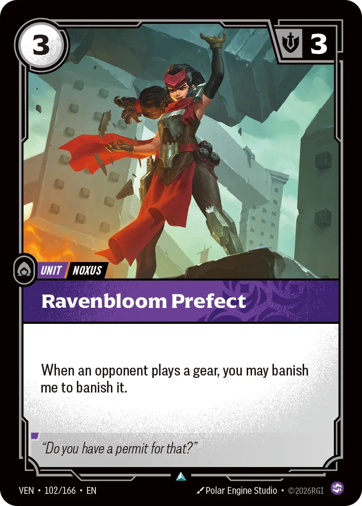 Vendetta (VEN) · Ravenbloom Prefect · #102