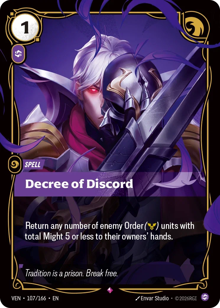 Vendetta (VEN) · Decree of Discord · #107