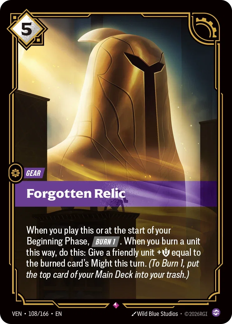 Vendetta (VEN) · Forgotten Relic · #108