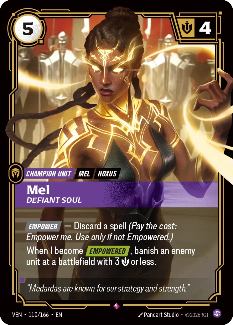 Vendetta (VEN) · Mel, Defiant Soul · #110