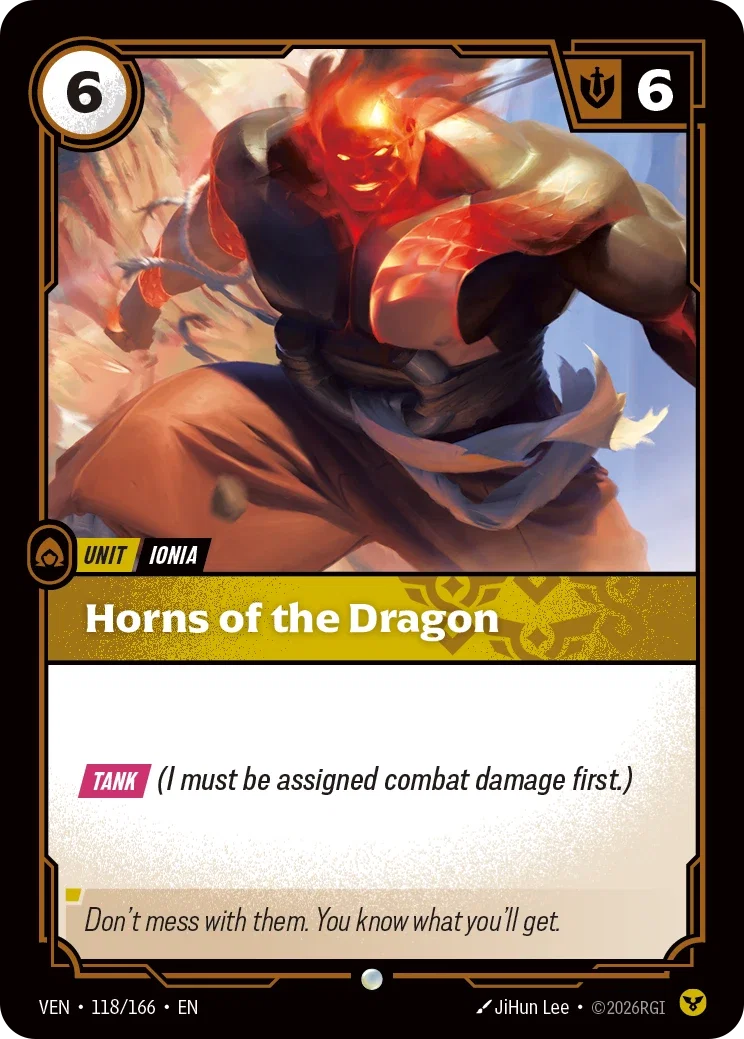 Vendetta (VEN) · Horns of the Dragon · #118