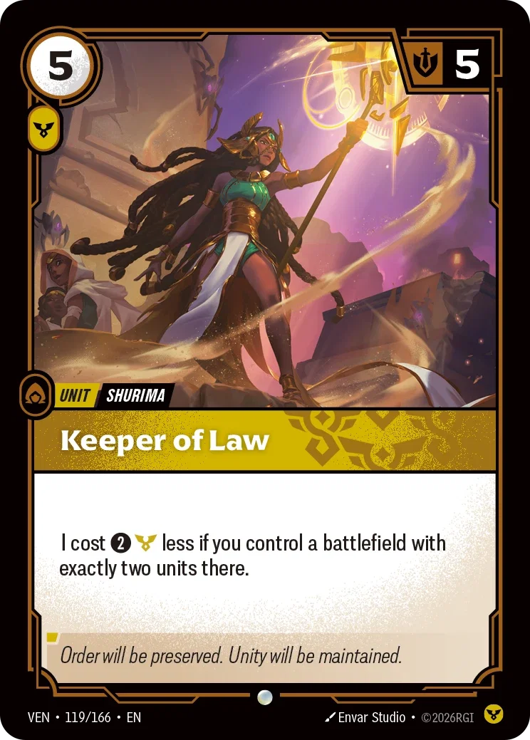 Vendetta (VEN) · Keeper of Law · #119