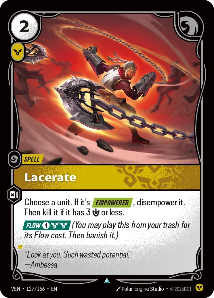 Vendetta (VEN) · Lacerate · #127