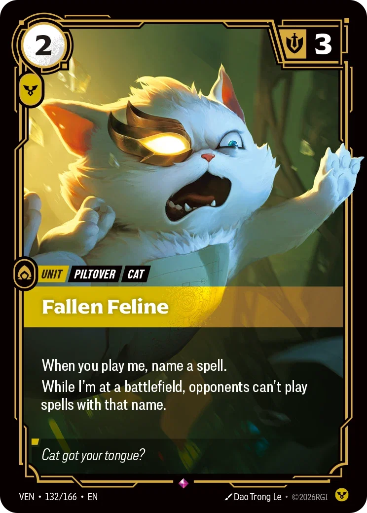 Vendetta (VEN) · Fallen Feline · #132