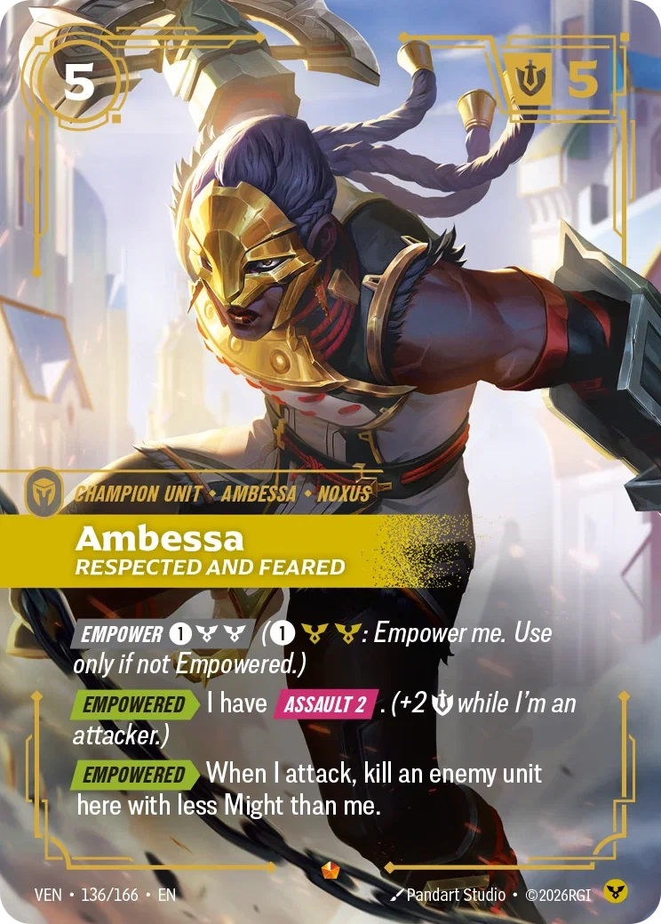 Vendetta (VEN) · Ambessa, Respected and Feared · #136