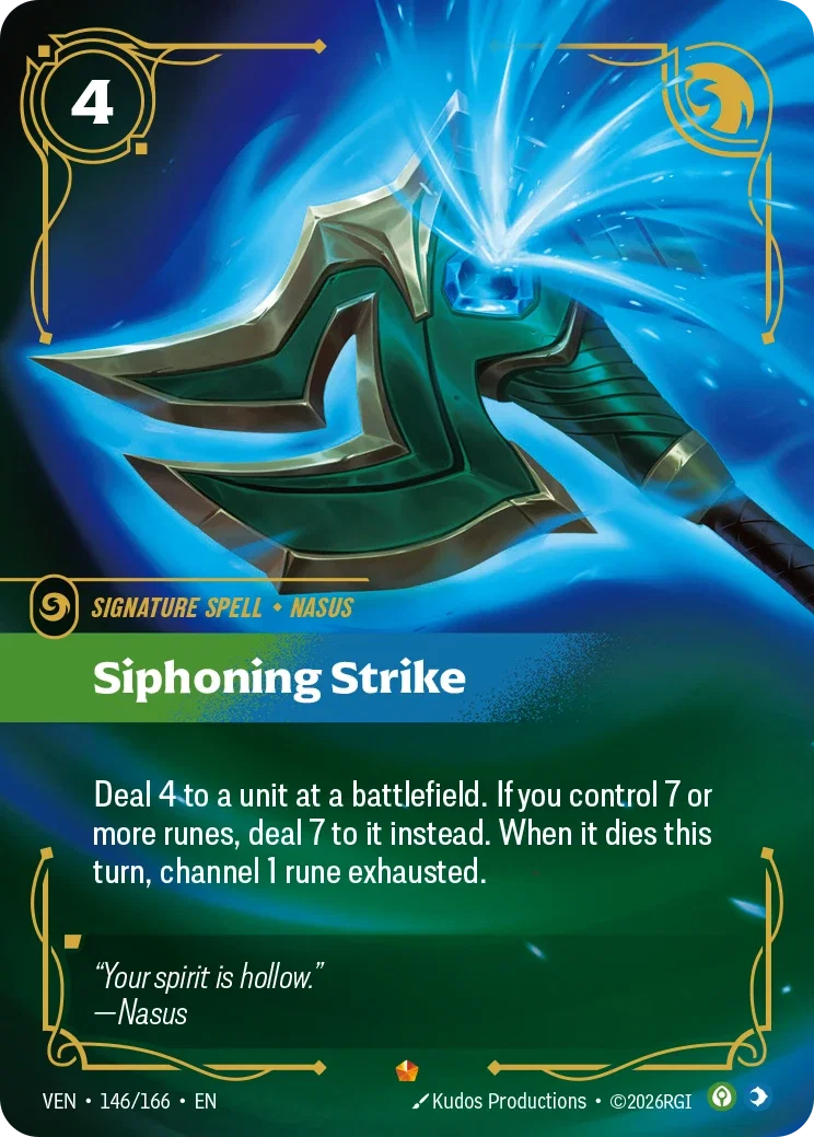 Vendetta (VEN) · Siphoning Strike · #146