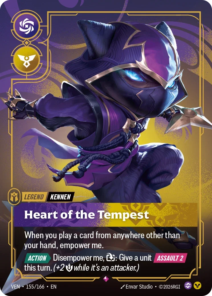 Vendetta (VEN) · Kennen, Heart of the Tempest · #155
