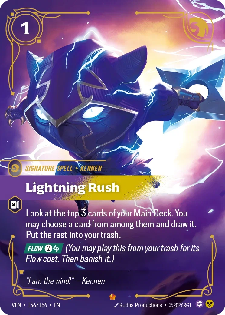 Vendetta (VEN) · Lightning Rush · #156