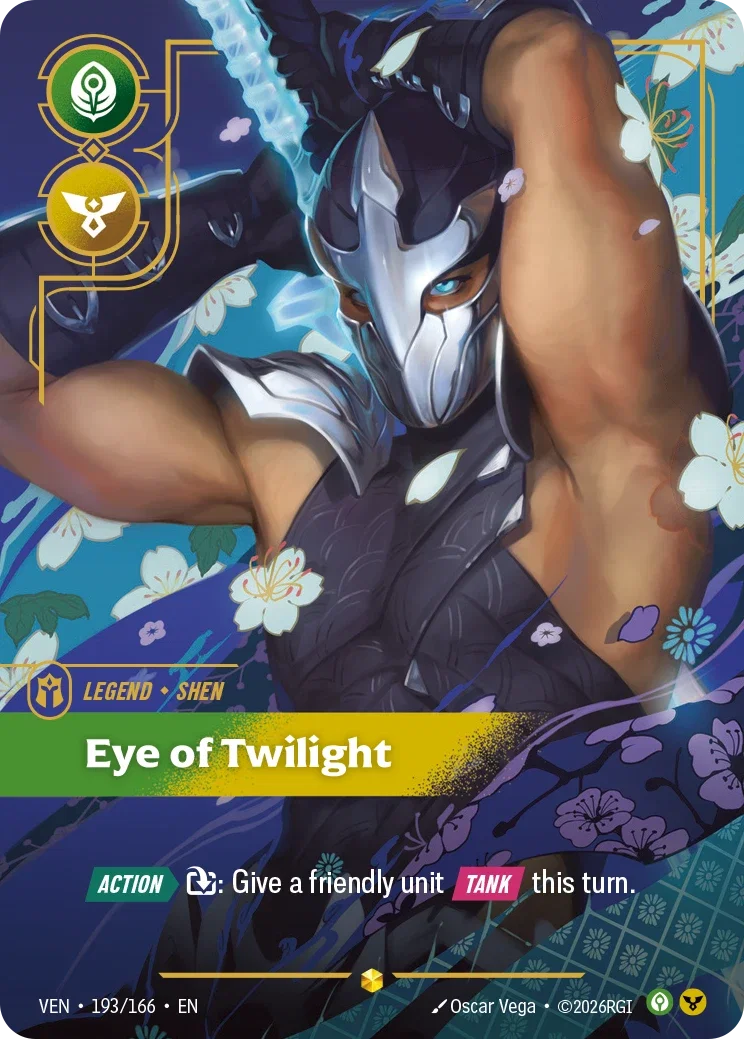 Vendetta (VEN) · Shen, Eye of Twilight · #193 (Overnumber)